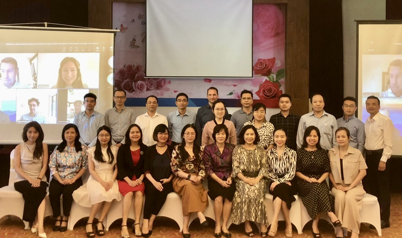Hội thảo “Giảm thiểu rủi ro thiên tai và khí hậu tại Việt Nam thông qua các giải pháp tài chính chuyển giao rủi ro đối với tài sản công”